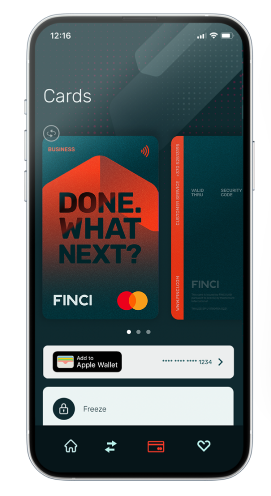 Finci Mobile App
