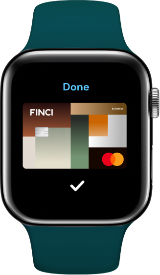 Apple Watch with FINCI app
