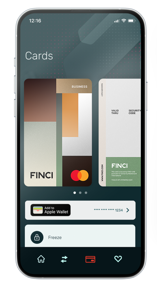 Finci Mobile App