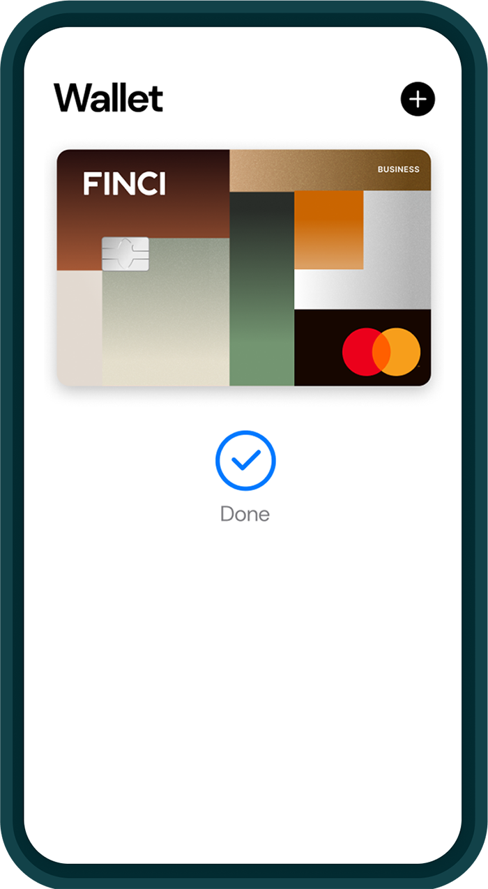 Finci Card Apple Pay