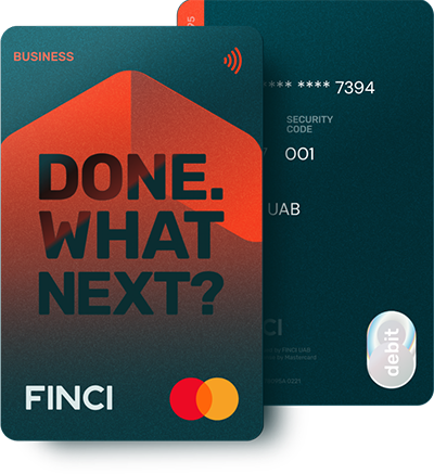 Finci Business Debit Card
