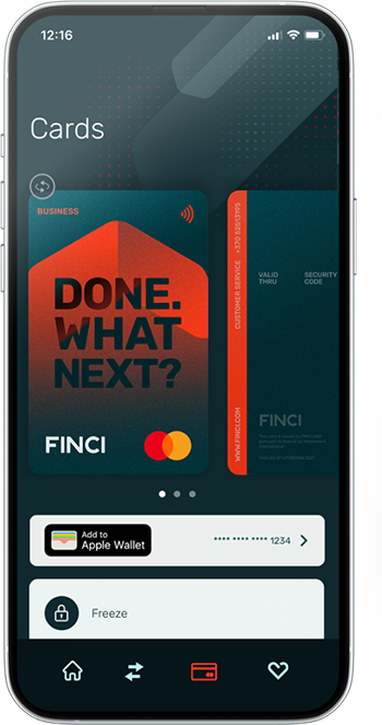 Finci Mobile App