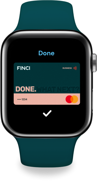 Full Apple Pay support FINCI